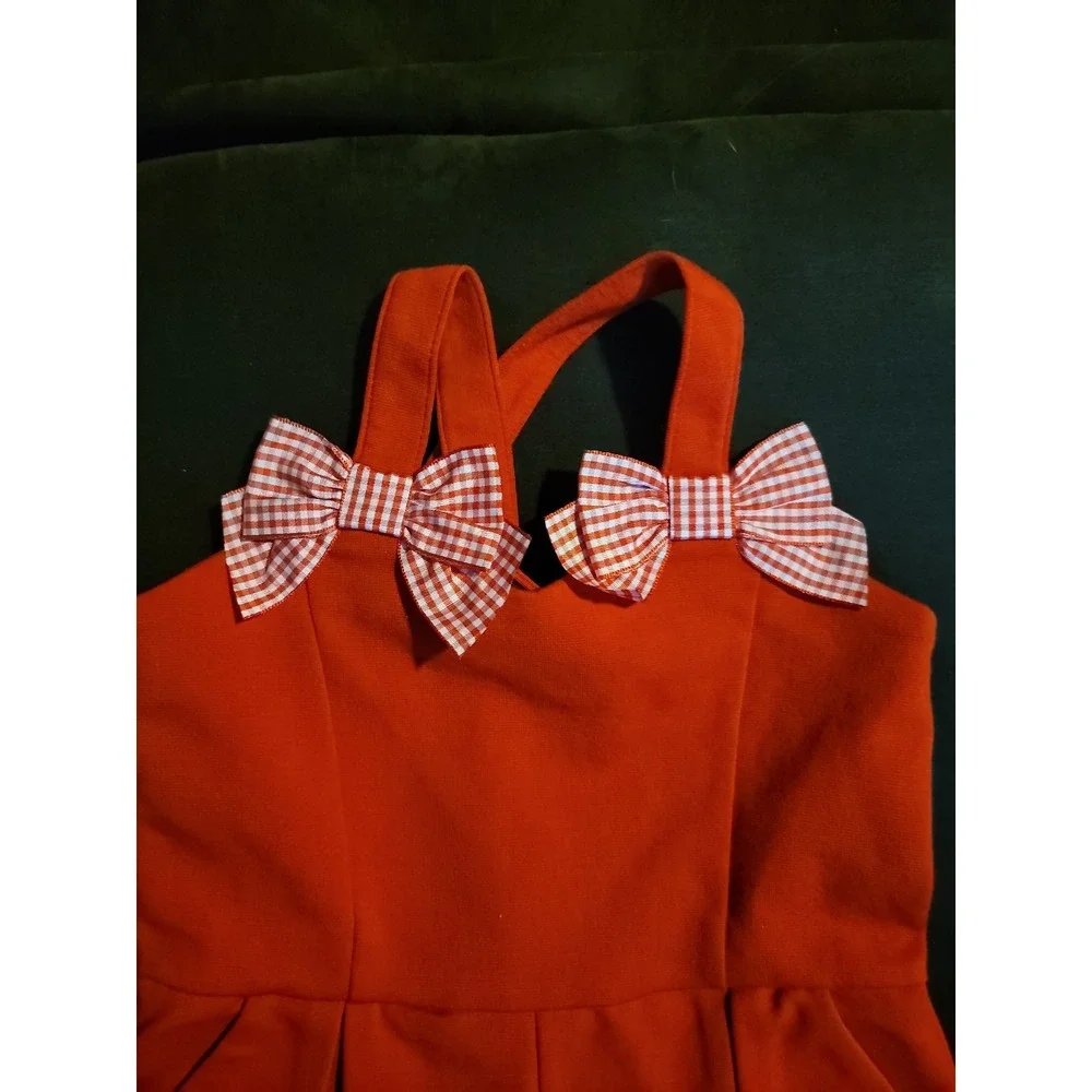 Romper by Janie and Jack red one piece‎ size 6 12 months